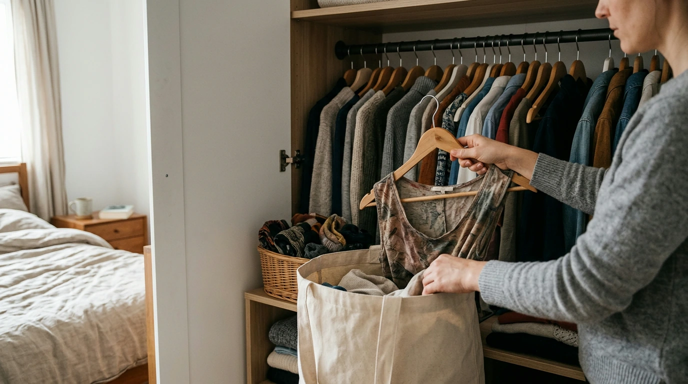 A Simple Closet Detox: Sort, Declutter & Organize