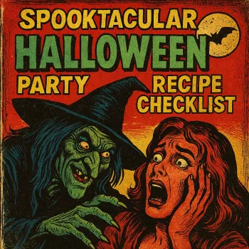 Printable Halloween Party Food Checklist for Easy Hosting